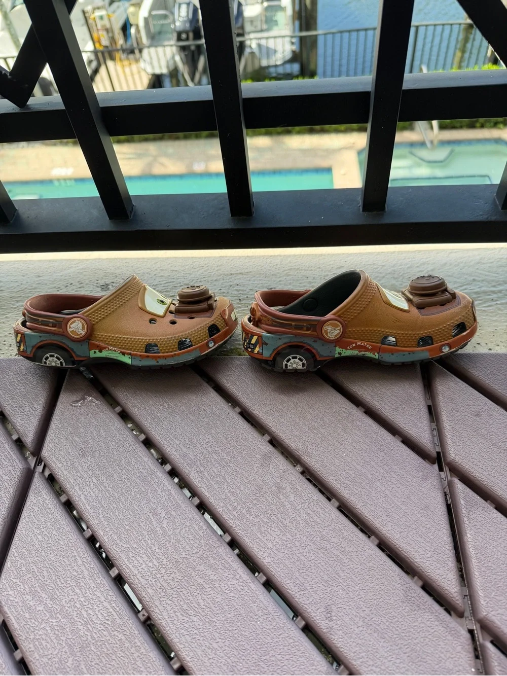 Pair of Disney Cars CROCS